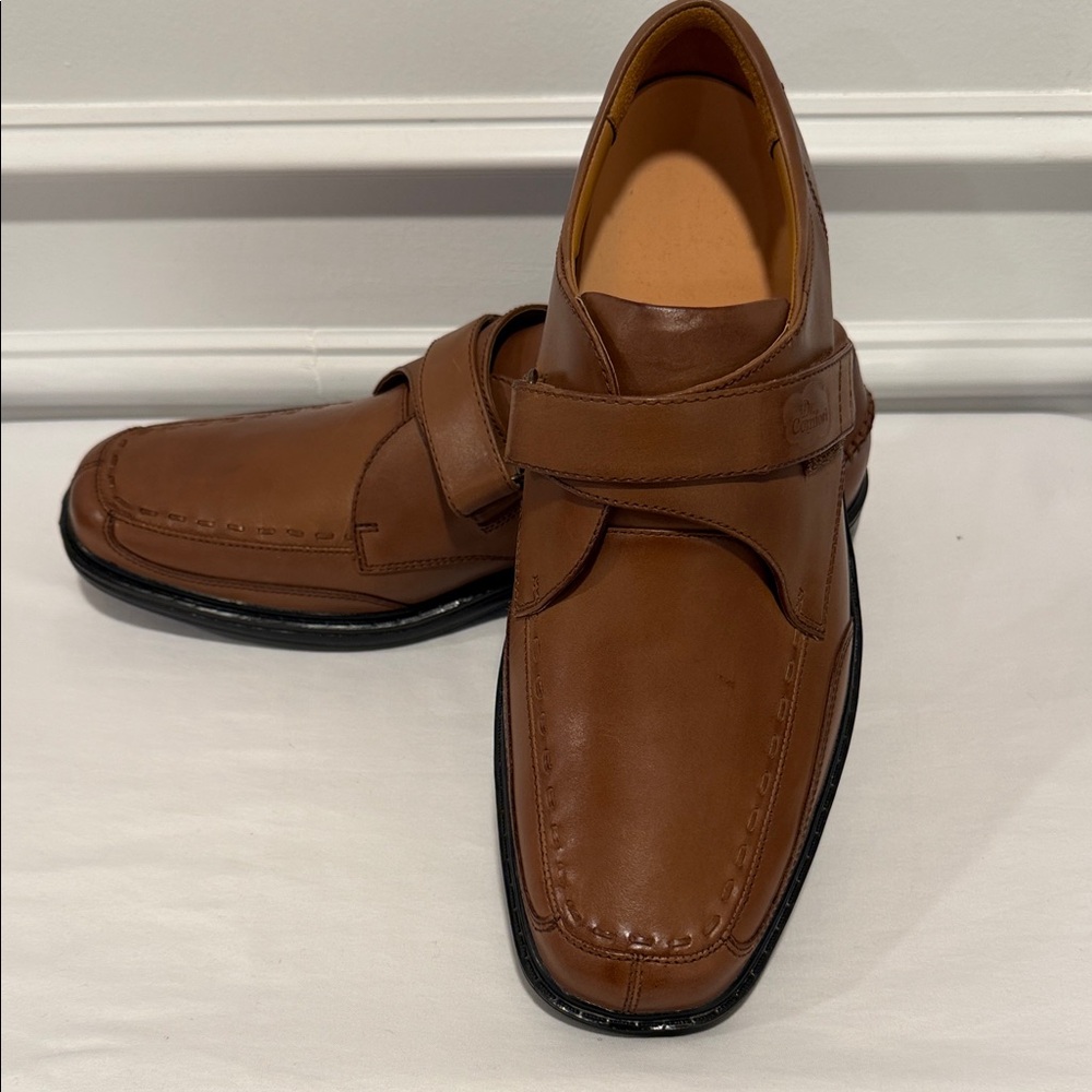 Dr. Comfort Frank Brown Leather‎ Casual Shoes Size 13W Therapeutic Diabetic New